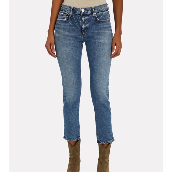 NEW AGOLDE Toni High-Rise Slim Jeans (28) - Picture 2 of 10